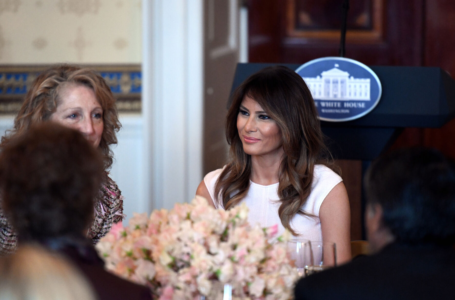 With governors' spouses